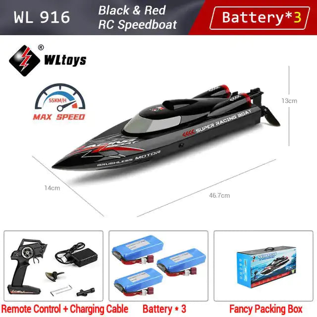 WLtoys WL916 RC Racing Boat