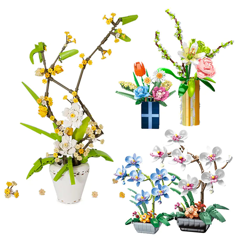 Phalaenopsis Bouquets Bricks Set