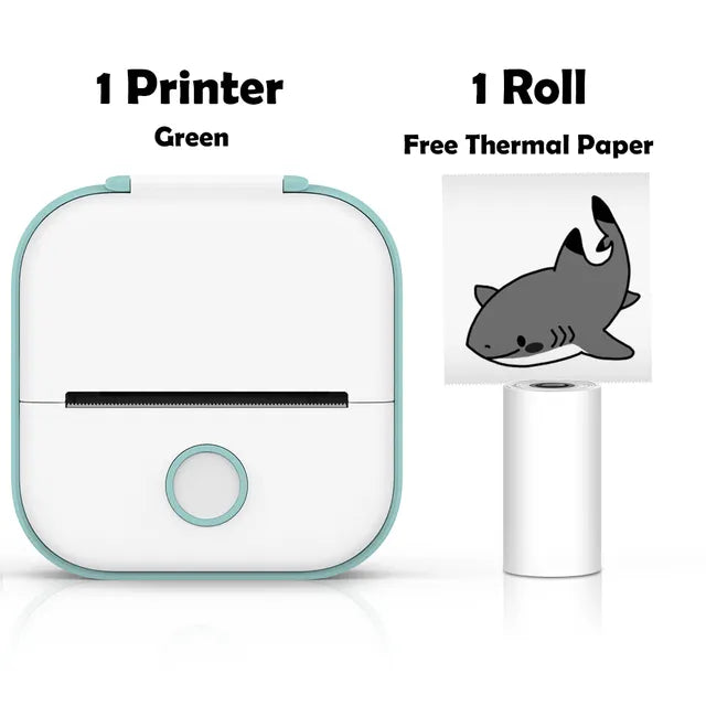 Portable Mini Wireless Thermal Pocket Printer