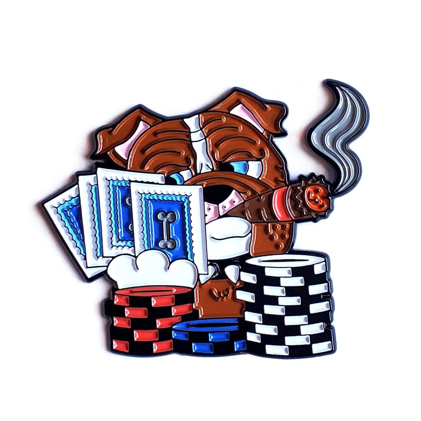 Poker Dog Pin