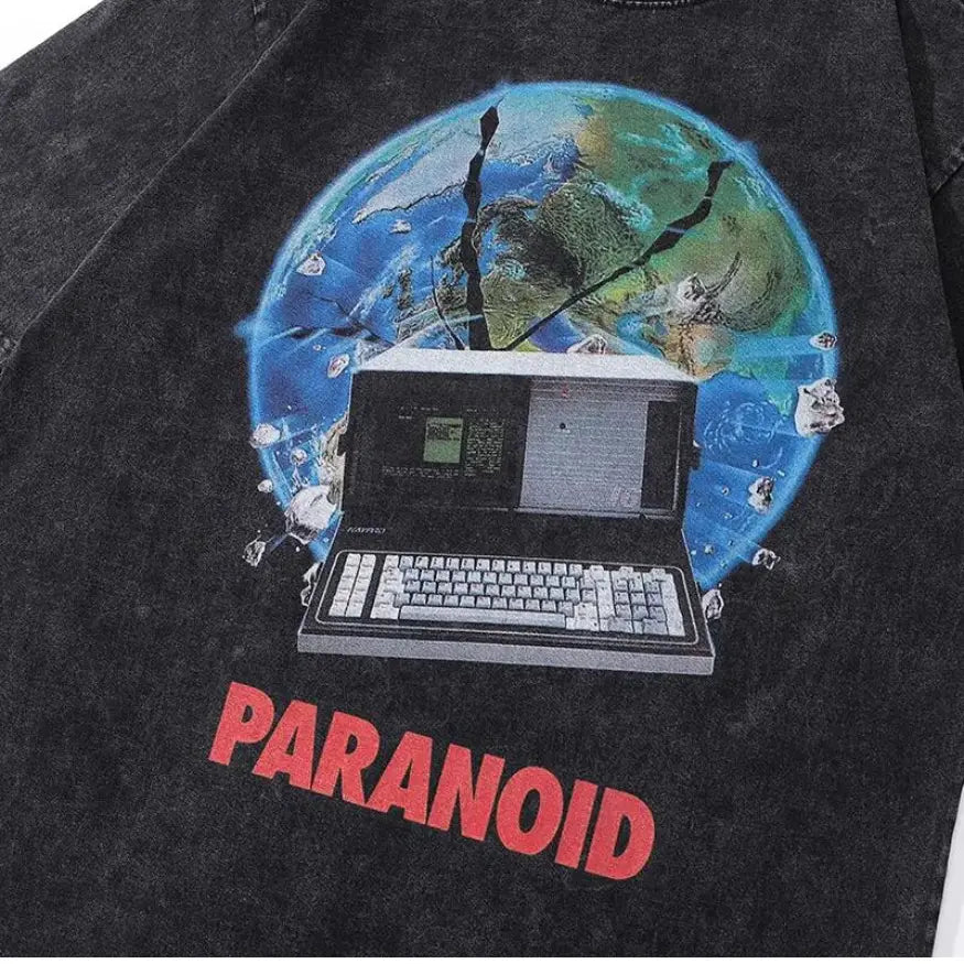 Computer Planet Paranoid Graphic