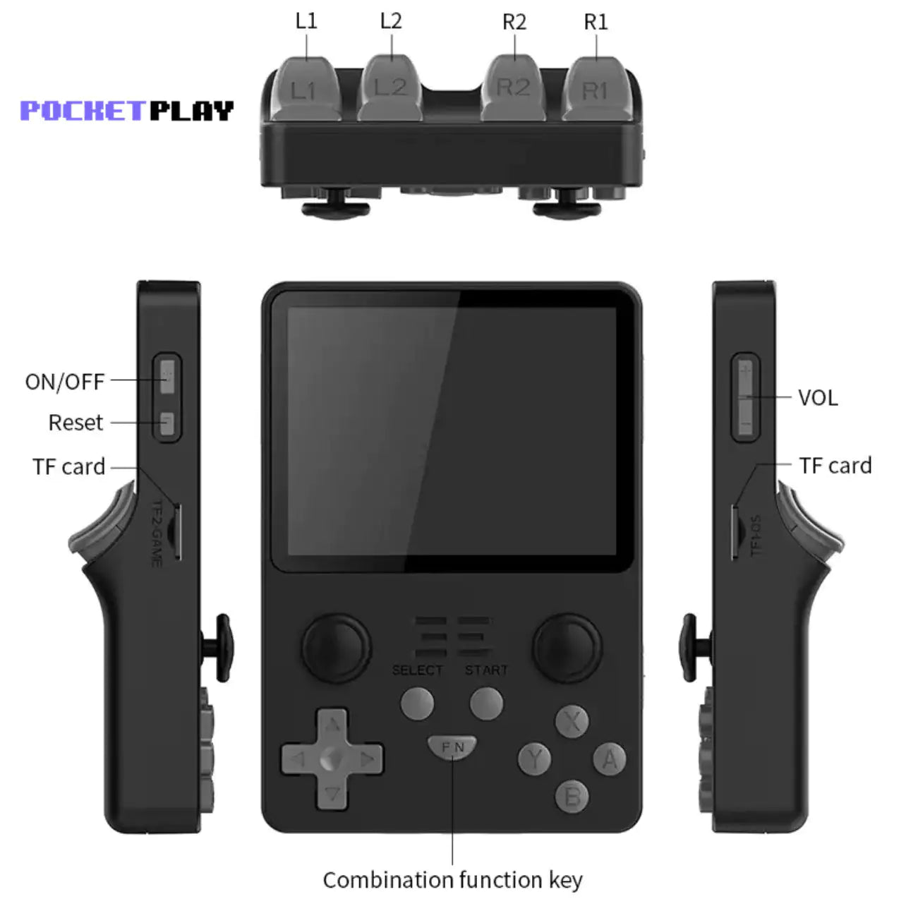 Pocket Play Handheld Game Console