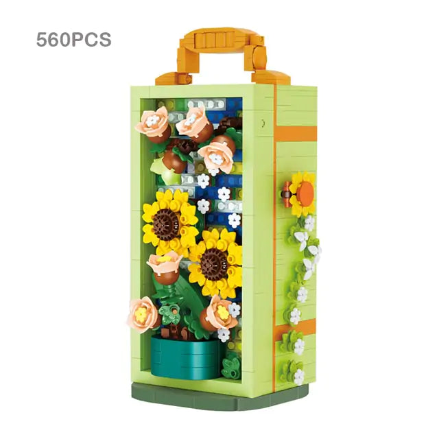 3D Flower Bricks Toy