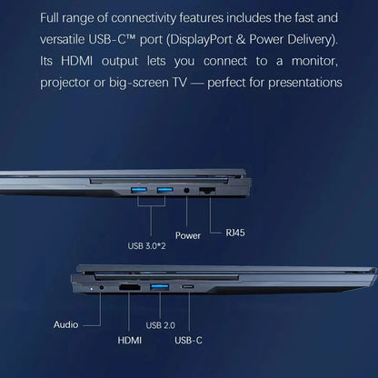 16 +14 Inch Dual Touch Screen Laptop 32GB RAM + 2TB SSD Gaming Laptop Core i7 10750H Processor Windows 11 Support External GPU