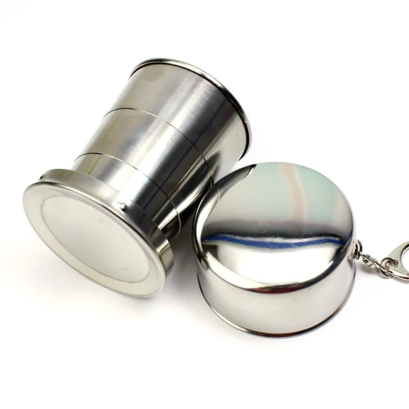 Stainless Steel Camping Folding Cup