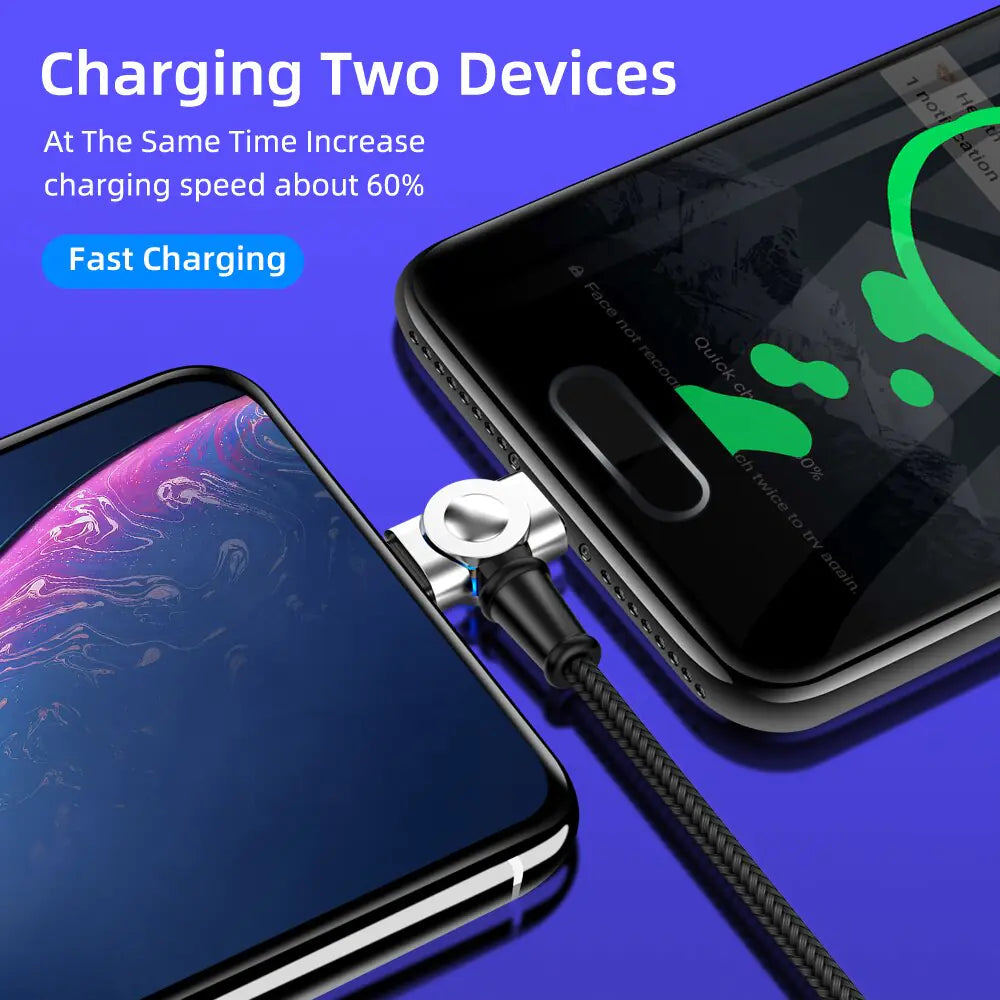 180° Rotate Magnetic Charging Cable