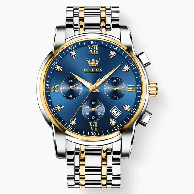 Watches For Men Top Brand Luxury Chronograph