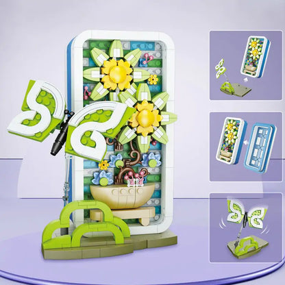 3D Flower Bricks Toy