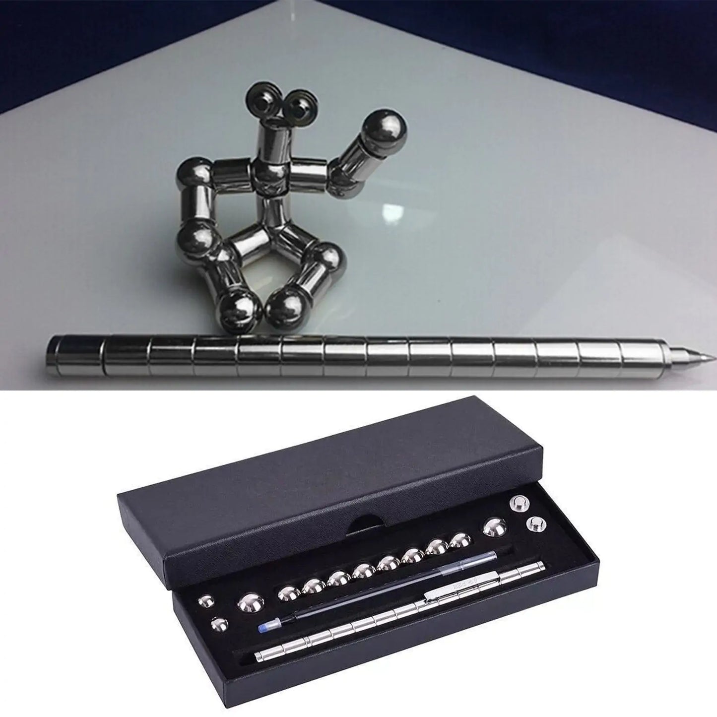 Magnetic Polar Pen Metal Magnetic  Fidget