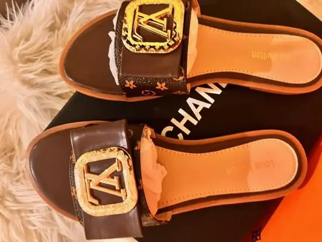 Women's Fashion Flat Slide Sandals