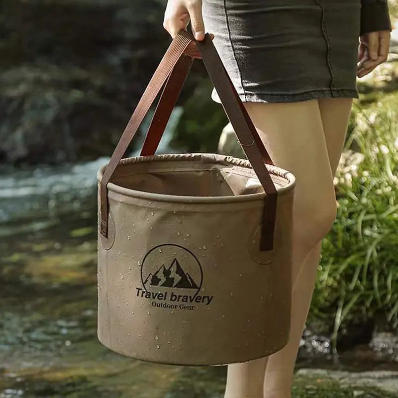 Outdoor Folding Bucket Portable Travel Camping