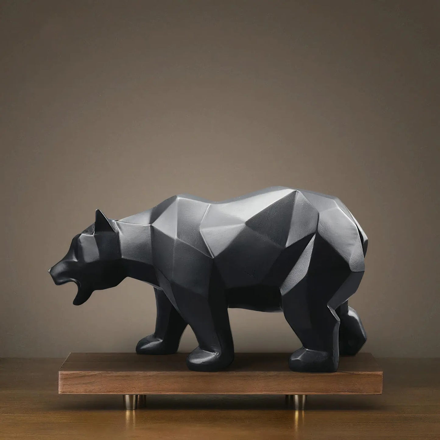 Geometric Bull & Bear Statues