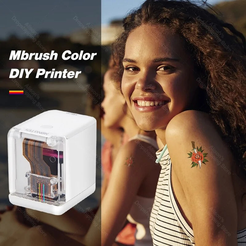 Mini Mobile Color Handheld Printer